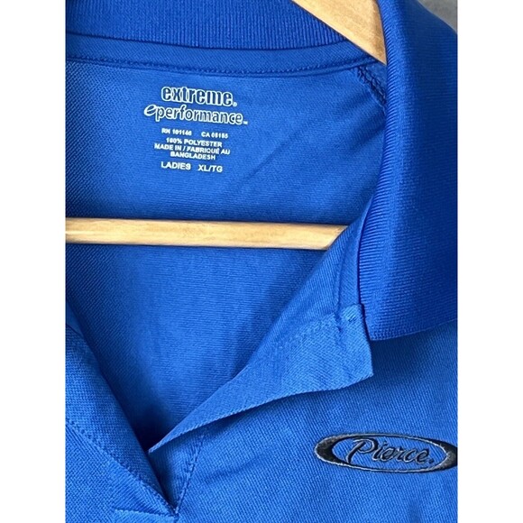 Extreme ePerformance Top Short Sleeve Polo Shirt Anti Order Stretch XL Sports - Picture 3 of 3